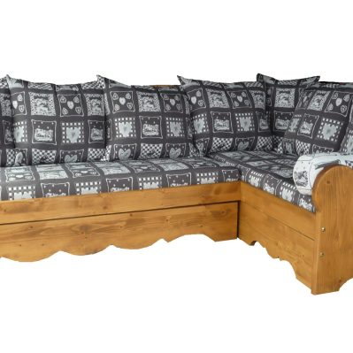 Banquette d'angles lit gigogne