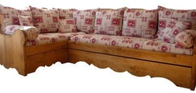 Banquette d'angles fixe