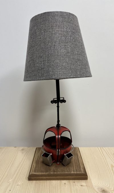 Lampe télécabine rouge – Image 3